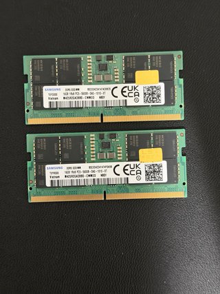 Memoria RAM Samsung DDR5 32GB (2x16GB) SO-DIMM