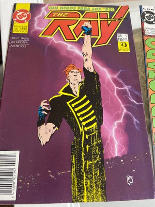 Cómics The Ray (El Rayo) Números 1, 2 y 3