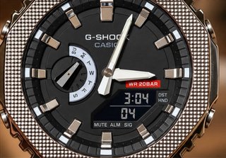 Reloj Casio G-Shock GM-2100 plata y Negro