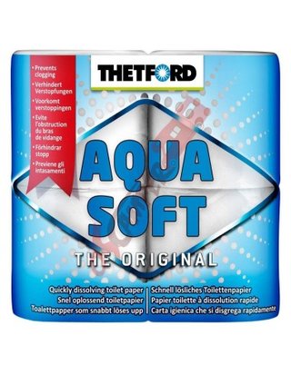 Rotoli WC chimico Thetford Aqua Soft, 4 pezzi