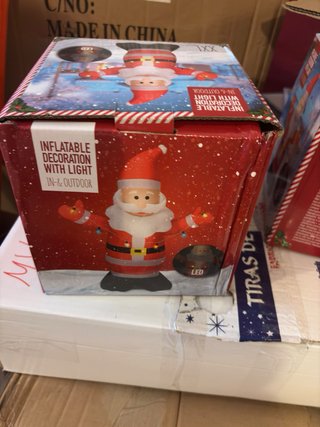 Lote adornos y figuras Navidad