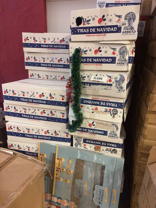 Lote adornos y figuras Navidad