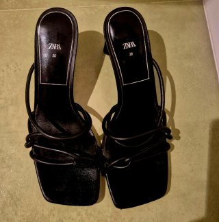 Sandalias Zara Negras Talla 36