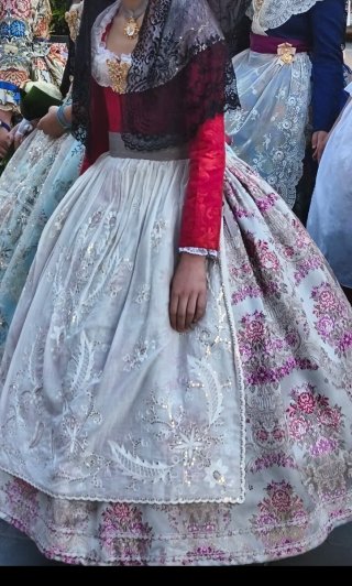 Traje de Fallera para Niña