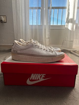 Nike Blazer Low X Beige/Blanco