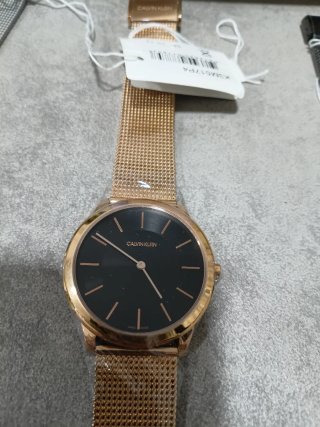 Orologio Calvin Klein K3M517P4 Oro Rosa Nero