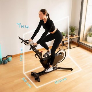 Bicicleta Estática Cecotec DrumFit Indoor