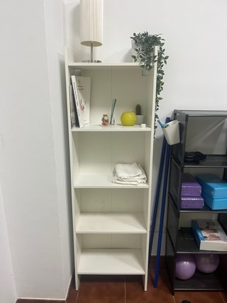 Estantería blanca de ikea
