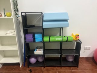 Estantería modular negra