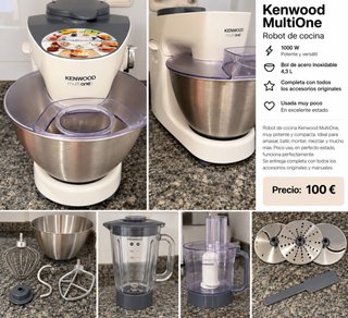 Robot de cocina Kenwood MultiOne