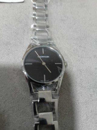 Orologio Calvin Klein Nero e Argento