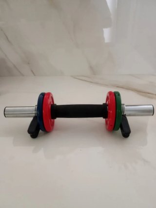 Manubri regolabili con dischi colorati