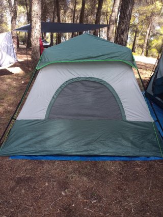 Tienda de Camping para 4 Personas solo la tienda .