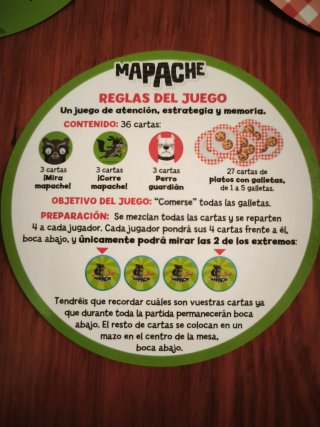 Juego de mesa Mapache LUDUM