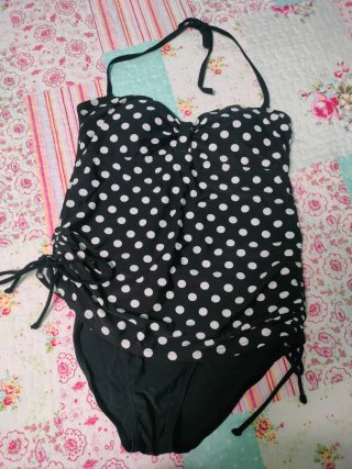 Bañador Premamá Lunares. Talla 40