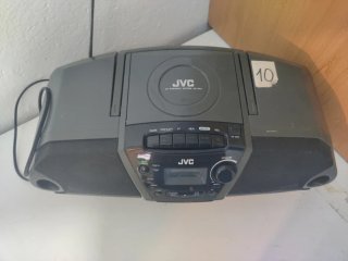 Radio CD JVC Compacta Gris