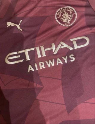 Camiseta Manchester City Talla XS Puma