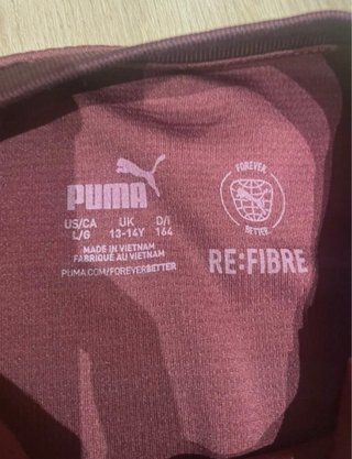 Camiseta Manchester City Talla XS Puma