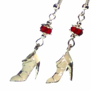 Pendientes Sandalias Blancas Ibiza Moda Verano