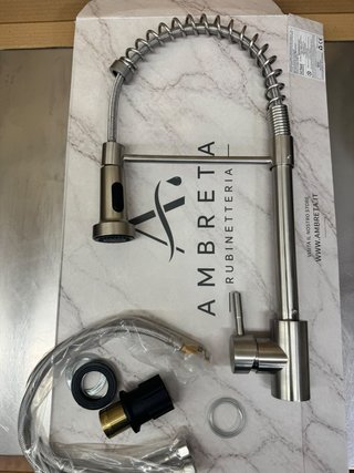 Rubinetto cucina estraibile Ambreta