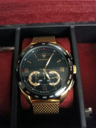 Orologio Maserati Oro e Nero