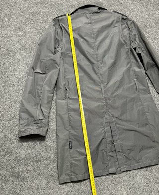 Gabardina Armani Jeans Gris Talla L
