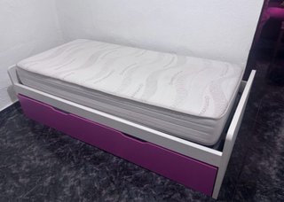 Cama nido con cabecero a juego