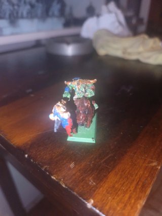 Gran Jefe Orco Salvaje en Jabalí (Metal)