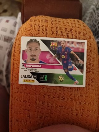 Cromo Raphinha LaLiga Panini