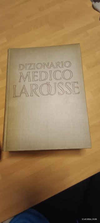 Dizionario Medico Larousse 1959