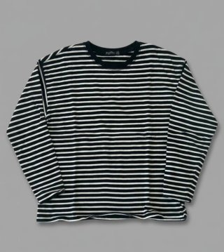 Jersey de rayas blanco y negro