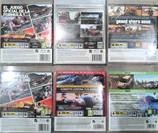 Giochi PS3: F1 2011, GT5, GTA SA, NFS HP, W