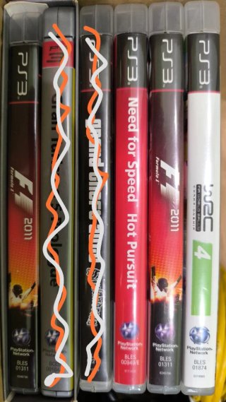 Juegos PS3: F1 2011, NFS HP, W