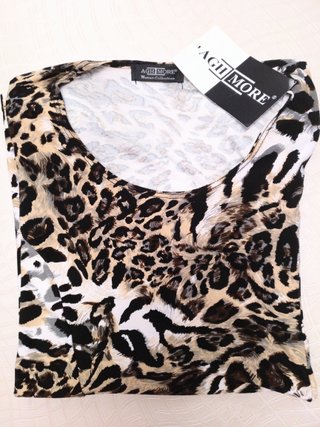 Camiseta Manga Larga Estampada AGH MORE