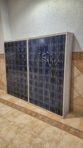 Lote de 12 placas solares
