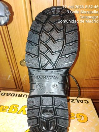Zapatos de seguridad Garmaryga negros
