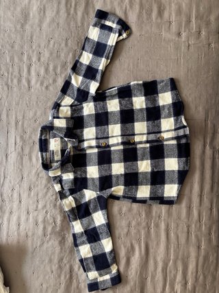 Camisa de cuadros Zara