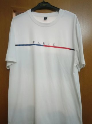 Camiseta SHEIN París Talla XL