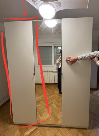Armadio IKEA PAX 50x60x200cm