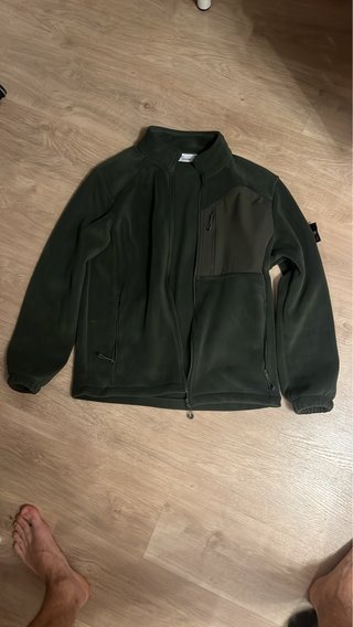 Forro Polar Stone Island Verde Talla M