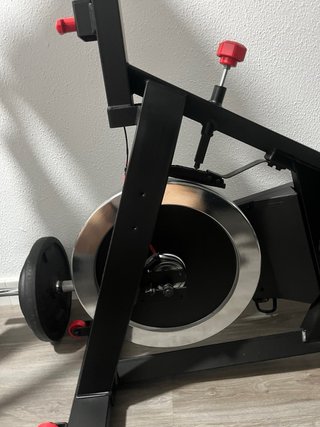 Bicicleta de Spinning Negra marca Domyos