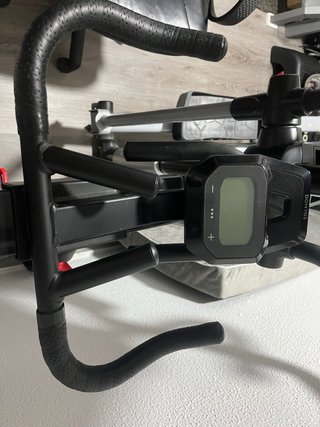 Bicicleta de Spinning Negra marca Domyos