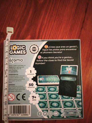 Juego de mesa Secret Number