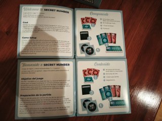 Juego de mesa Secret Number