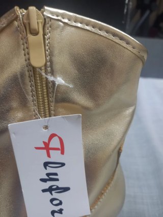 Botines Cowboy Flyfor Dorados