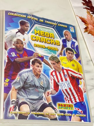 Álbum Mega Cracks 2005-2006 Panini