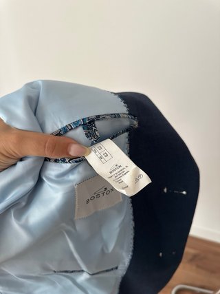 Americana Boston Azul Talla 52