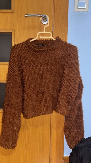 Jersey Marrón de Punto