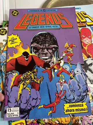 Cómics Legends (DC) - Números 1 al 5 (Ediciones Zi