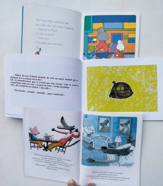 5 contes pour premiers lecteurs. Kirikou,Lili,Loup